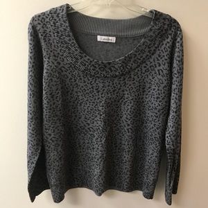 Calvin Klein Cheetah Sweater